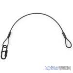Beamz - Saf75 Safety Cable 75Cm X 3Mm 30Kg Black - Image 4