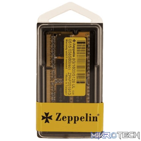 8g-zep-3600-ram-42972837740708 Astrum Zeppelin 8G/ZEP//3600 Memory Module 8GB PC3600 DDR4 8IC - Image 1
