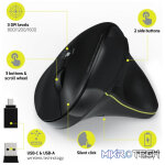Port Designs Bluetooth Optical 1600 DPI Mouse 900706-BT - Image 6