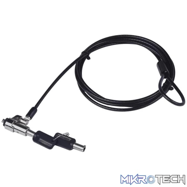 901210-unassigned-34311895449764 Port Designs Cable Lock Black 901210 - Image 1