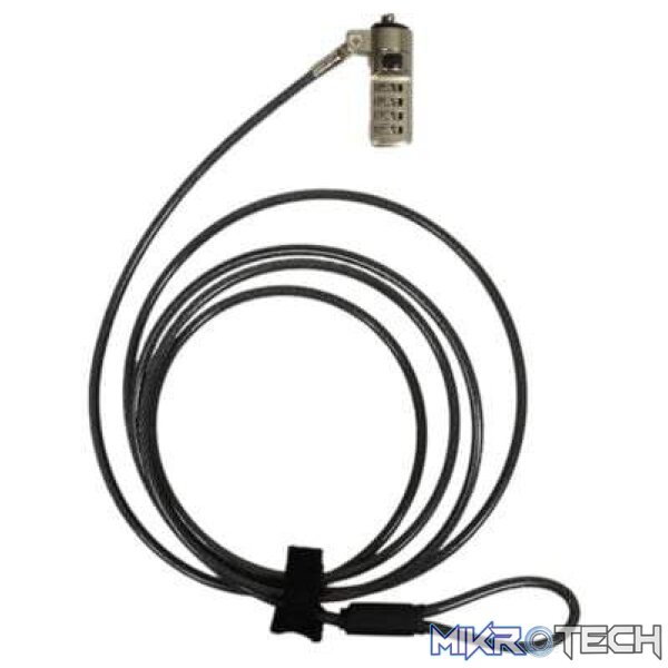 PORT CABLES PORT SECURITY CABLE COMBINATION - NOBLE WEDGE SLOT 1 YEAR CARRY IN WARRANTY - Image 2