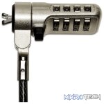 PORT CABLES PORT SECURITY CABLE COMBINATION - NOBLE WEDGE SLOT 1 YEAR CARRY IN WARRANTY
