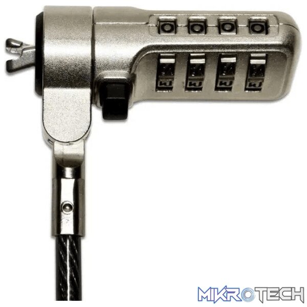 901212-other-accessories-30889499394212 PORT CABLES PORT SECURITY CABLE COMBINATION - NOBLE WEDGE SLOT 1 YEAR CARRY IN WARRANTY - Image 1
