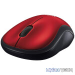 Logitech M185 Wireless Mouse - Red 910-002237 - Image 5