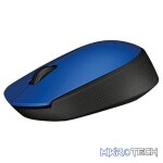 Logitech M171 Wireless Mouse Blue and Black 910-004640 - Image 2