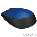 Logitech M171 Wireless Mouse Blue and Black 910-004640 - Image 4