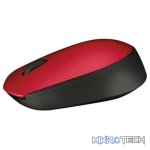 Logitech M171 Mouse 2.4Ghz Black Red 910-004641