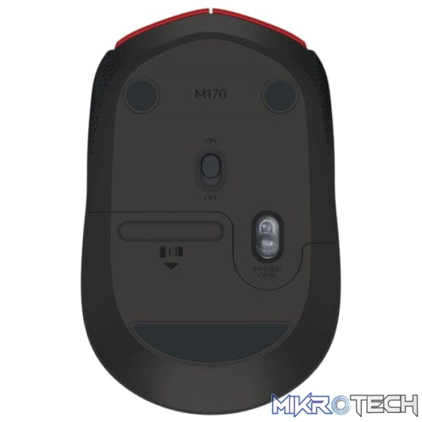 M171 Wireless Mouse - RED-K - 2.4GHZ - N/A - EMEA - M171 10PK SHIPPER AUTO - Image 4