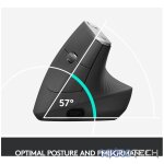 Logitech MX Vertical Advanced Ergonomic Mouse 910-005448 - Image 2