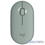 Logitech Pebble M350 Wireless Ambidextrous Mouse - Eucalyptus 910-005720