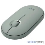 Logitech Pebble M350 Wireless Ambidextrous Mouse - Eucalyptus 910-005720 - Image 2