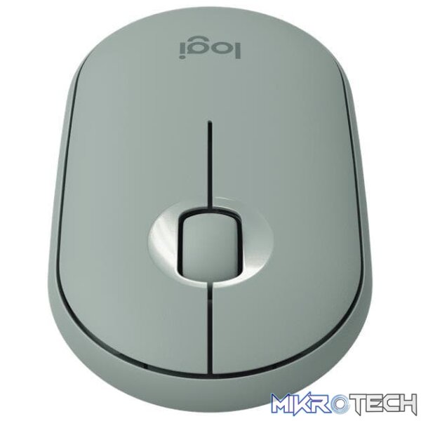 Logitech Pebble M350 Wireless Ambidextrous Mouse - Eucalyptus 910-005720 - Image 3