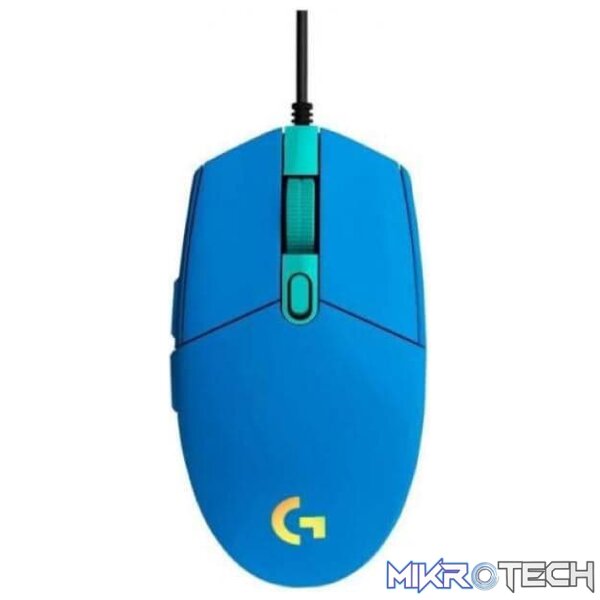 Logitech G203 Lightsync Gaming Mouse Blue 910-005801 - Image 2