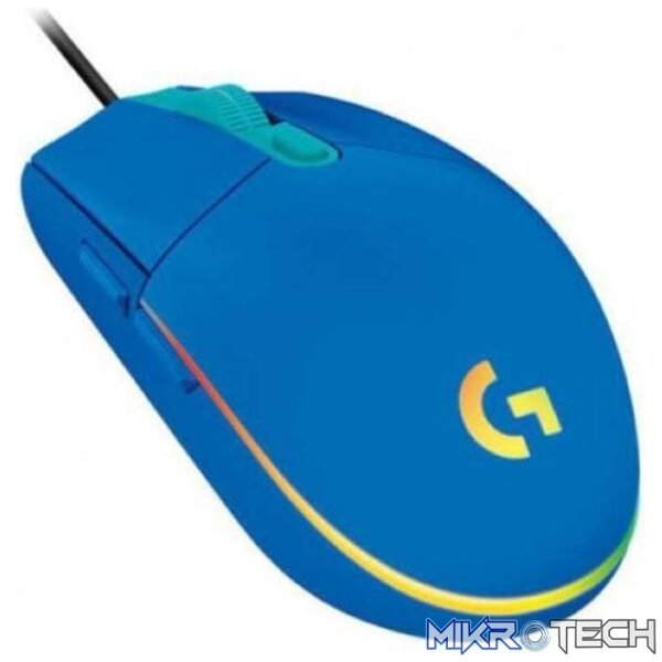 Logitech G203 Lightsync Gaming Mouse Blue 910-005801 - Image 3