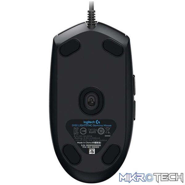Logitech G102 Lightsync Mouse USB Type-A 910-005823 - Image 4