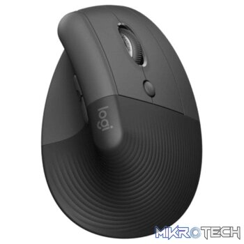 Logitech Lift Vertical Ergonomic Mouse Graphite 910-006473