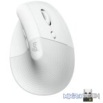 Logitech Lift Vertical Ergonomic Mouse Off-White 910-006475