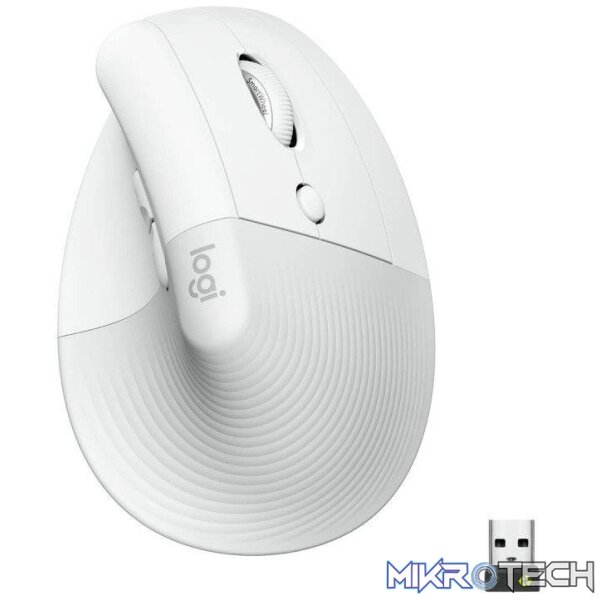 910-006475-mice-34828211945636 Logitech Lift Vertical Ergonomic Mouse Off-White 910-006475 - Image 1