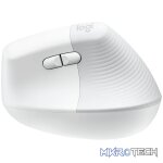 Logitech Lift Vertical Ergonomic Mouse Off-White 910-006475 - Image 2