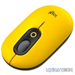 Logitech POP Mouse Yellow 910-006546 - Image 3