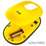 Logitech POP Mouse Yellow 910-006546 - Image 5
