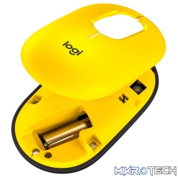 Logitech POP Mouse Yellow 910-006546 - Image 5