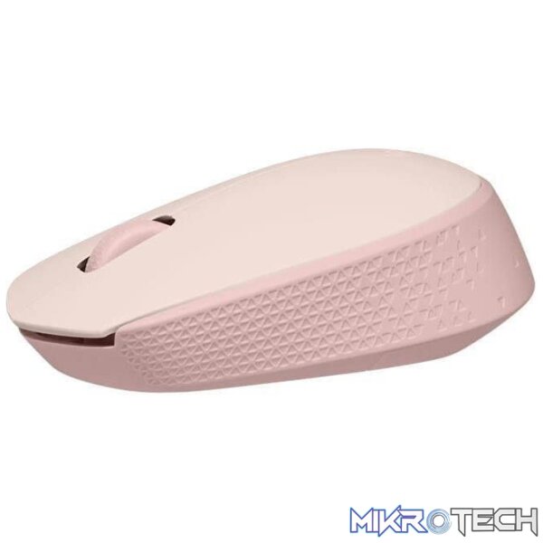 Logitech M171 Wireless Ambidextrous Optical Mouse - Rose 910-006865 - Image 2