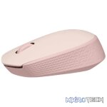 Logitech M171 Wireless Ambidextrous Optical Mouse - Rose 910-006865 - Image 2