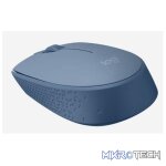 Logitech M171 Wireless Ambidextrous Optical Mouse - Blue Grey 910-006866 - Image 2