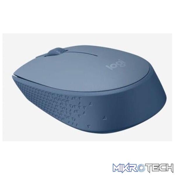 Logitech M171 Wireless Ambidextrous Optical Mouse - Blue Grey 910-006866 - Image 2