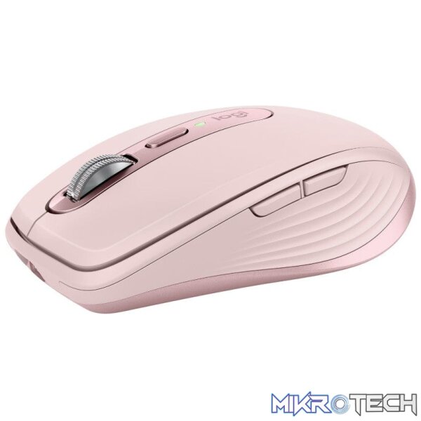Logitech MX Anywhere 3S Wireless Bluetooth Mouse Pink 910-006931 - Image 2