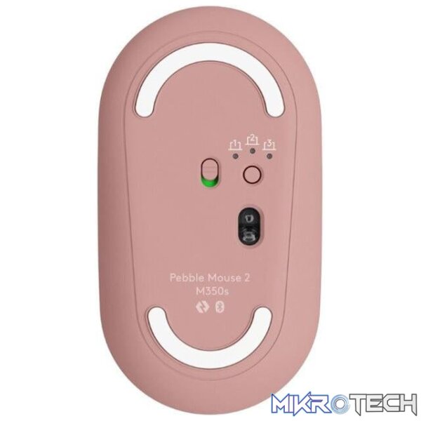 Logitech Pebble 2 M350s Wireless Mouse Tonal Rose 910-007014 - Image 2