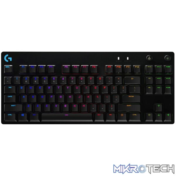 920-009392-keyboards-20697663176868 Logitech Pro Keyboard USB Black 920-009392 - Image 1