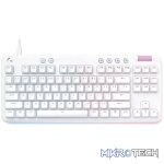Logitech G G713 TKL GX Tactile Lightsync RGB Wired Mechanical Gaming Keyboard - White Mist 920-010422