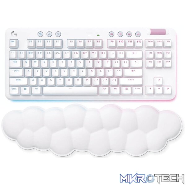 920-010465-keyboards-43378478743716 Logitech G715 Mechanical Wireless Gaming Keyboard - Off White 920-010465 - Image 1