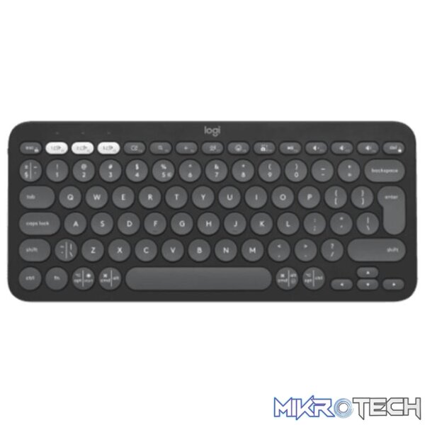 920-011851-keyboards-43525555388580 Logitech Pebble Keys 2 K380s Bluetooth Keyboard - Graphite 920-011851 - Image 1