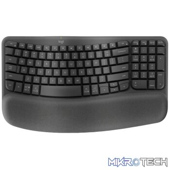 Logitech Ergo Series Wave Keys Wireless Ergonomic Keyboard 920-012304
