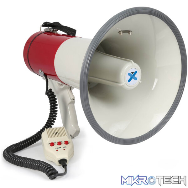 952010TVA_1 Vonyx - Meg050 Megaphone With Record And Siren - Image 1