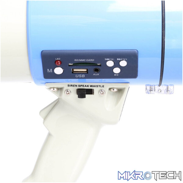 Vonyx - Meg060 Megaphone With Usb/Sd And Siren - Image 4