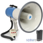 Vonyx - Meg065 Megaphone Usb/Sd, Siren, Microphone, Rechargeable Battery