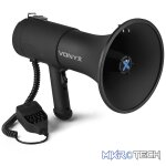 Vonyx Meg075 Megaphone 75W With Record Siren Usb Bt