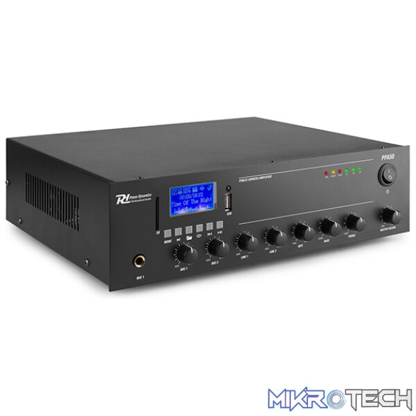 952082PDM_1 Power Dynamics - Ppa50 100V Mixer-Amplifier - Image 1