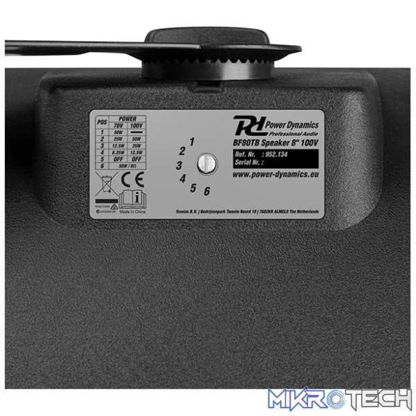 Power Dynamics - Bf80Tb 100V Weatherproof Speaker Ipx5 - Image 11