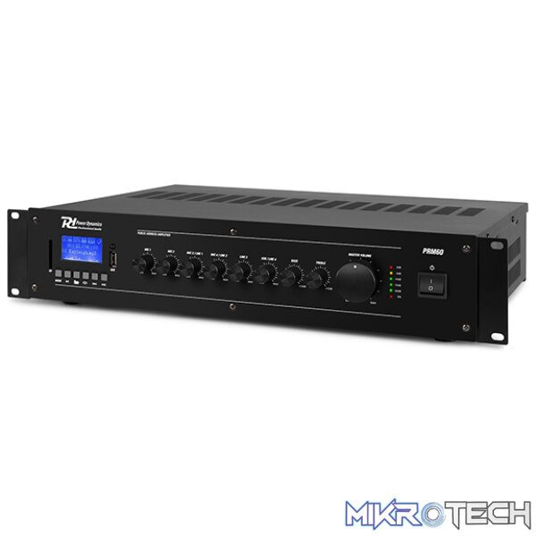 Power Dynamics - Prm60 Mixer-Amplifier Usb/Sd/Bt - Image 3