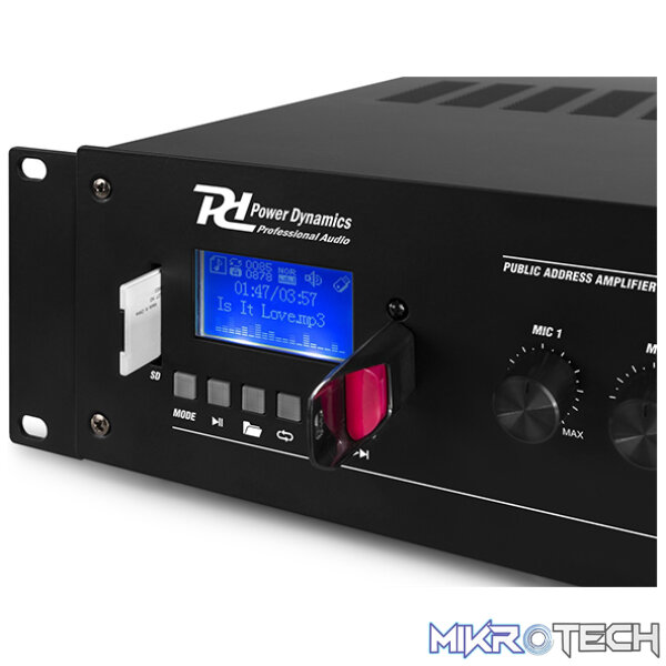 Power Dynamics - Prm60 Mixer-Amplifier Usb/Sd/Bt - Image 5