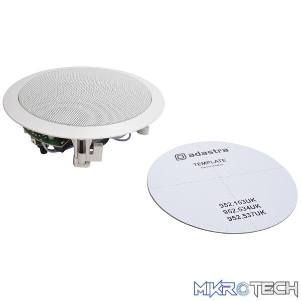 Adastra - Cc6V 2 Way 100V Ceiling Speaker - Image 5