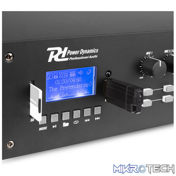 Power Dynamics - Prm1202 100V 2-Ch Mixer-Amplifier 2-Zone - Image 5