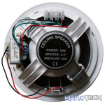Filo - Ec6V Quick Fit Metal Ceiling Speaker 100V 6.5In 10W - Image 3