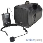 Adastra - H25B Handheld Pa System With Vhf Neckband Mic With Bt