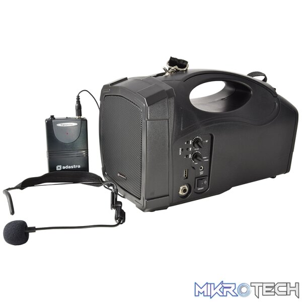 Adastra - H25B Handheld Pa System With Vhf Neckband Mic With Bt - Image 2